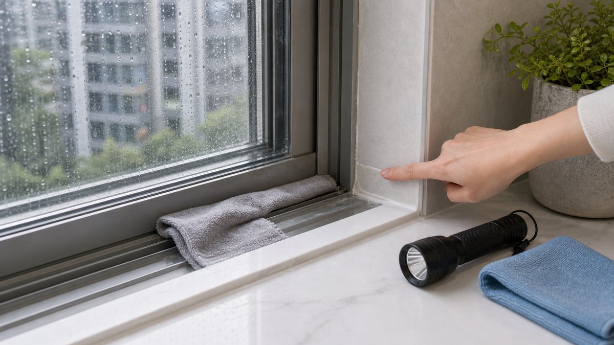 장마철 창문 물샘 확인하는 방법 커버 이미지